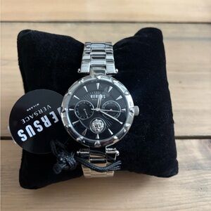 Versus Versace Sertie Black and Silver Women’s watch